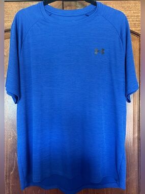 Under Armour Tech Tee Men’s Large Blue Performance T-Shirt